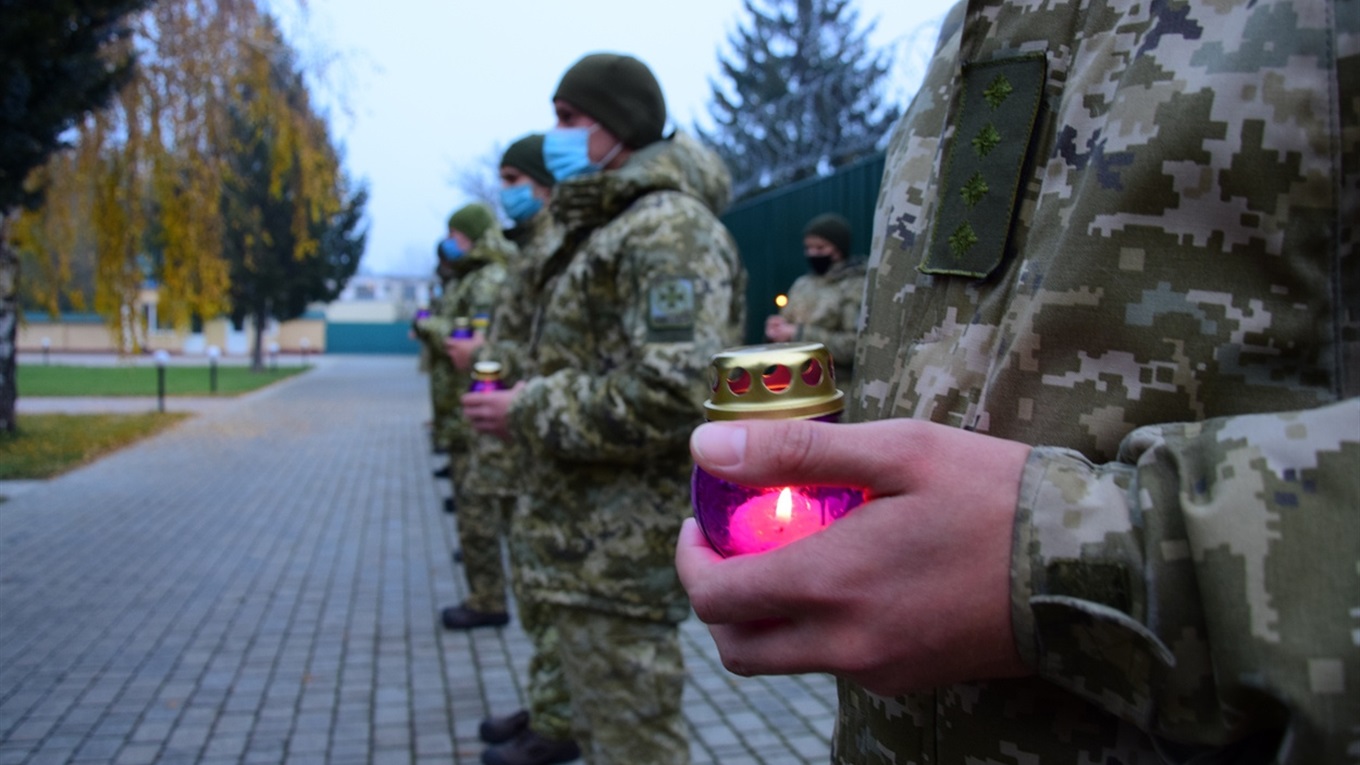 Пограничники Измаильского отряда почтили память жертв голодоморов