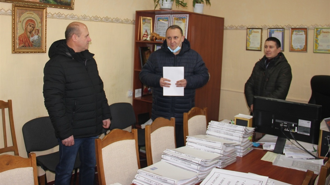На Калинівщині старости сіл приступили до роботи