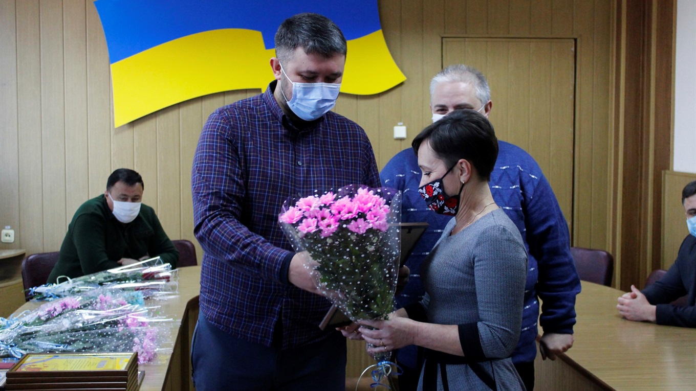 В Попаснянському районі привітали представників органів місцевого самоврядування зі святом