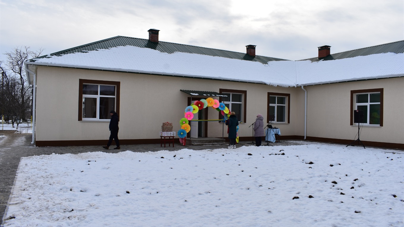 Віртуальна екскурсія по новозбудованому дитсадку в селі Першопокровка вартістю 16 мільйонів гривень 