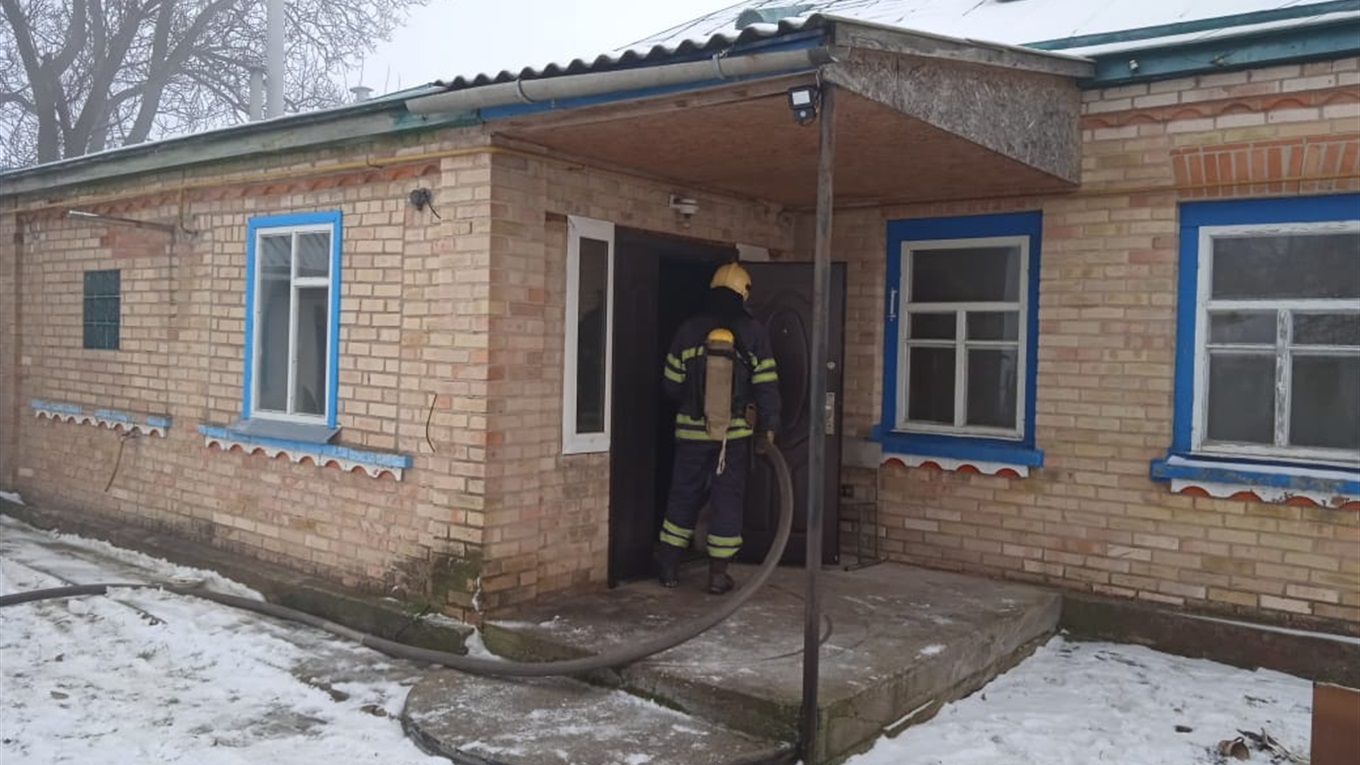 На Переяславщині чоловік згорів у власному будинку (ВІДЕО)