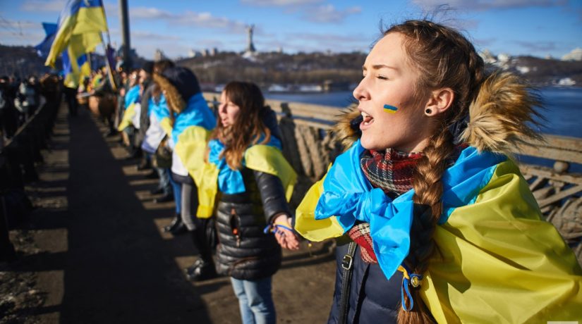 На Сватівщині до Дня Соборності організували онлайн-акцію «Ланцюг єдності»: як це було (відео)