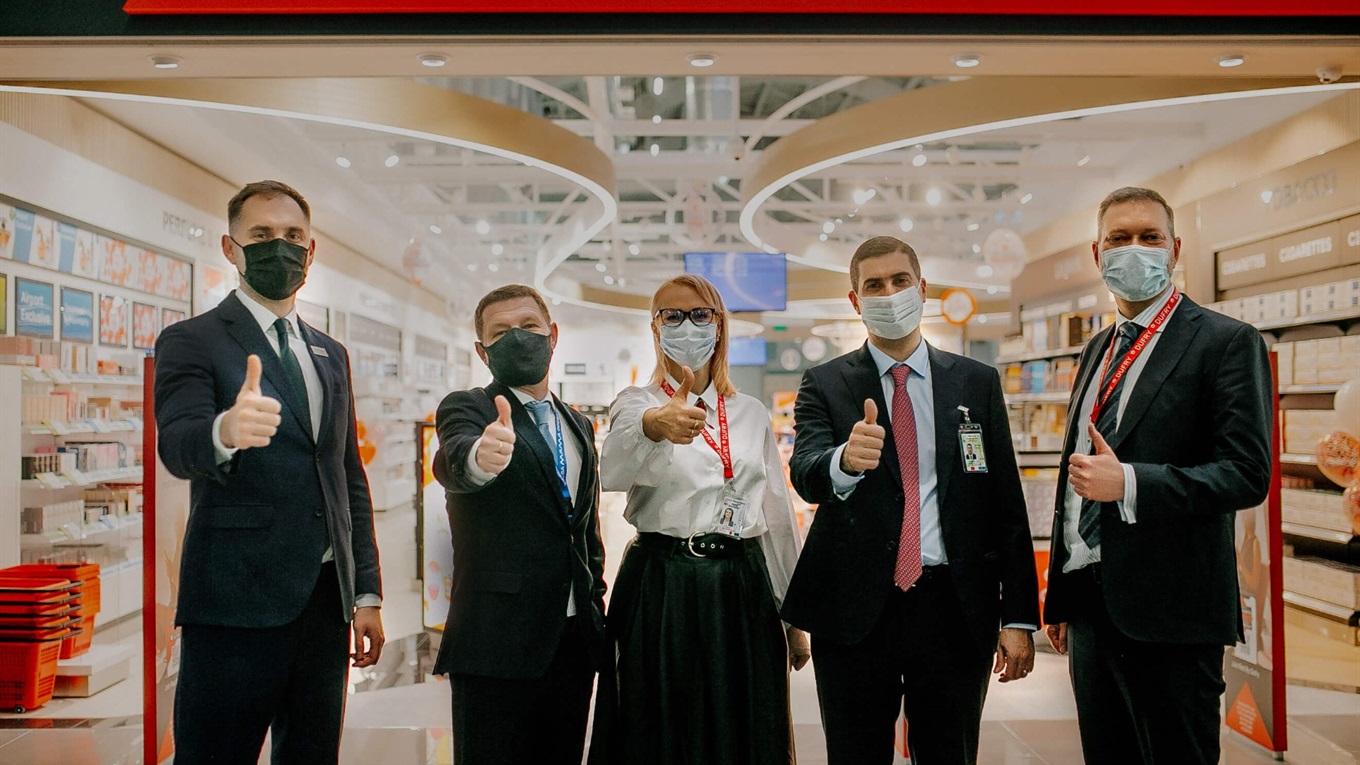 Перший в Україні Duty - free  відкрився в Одесі