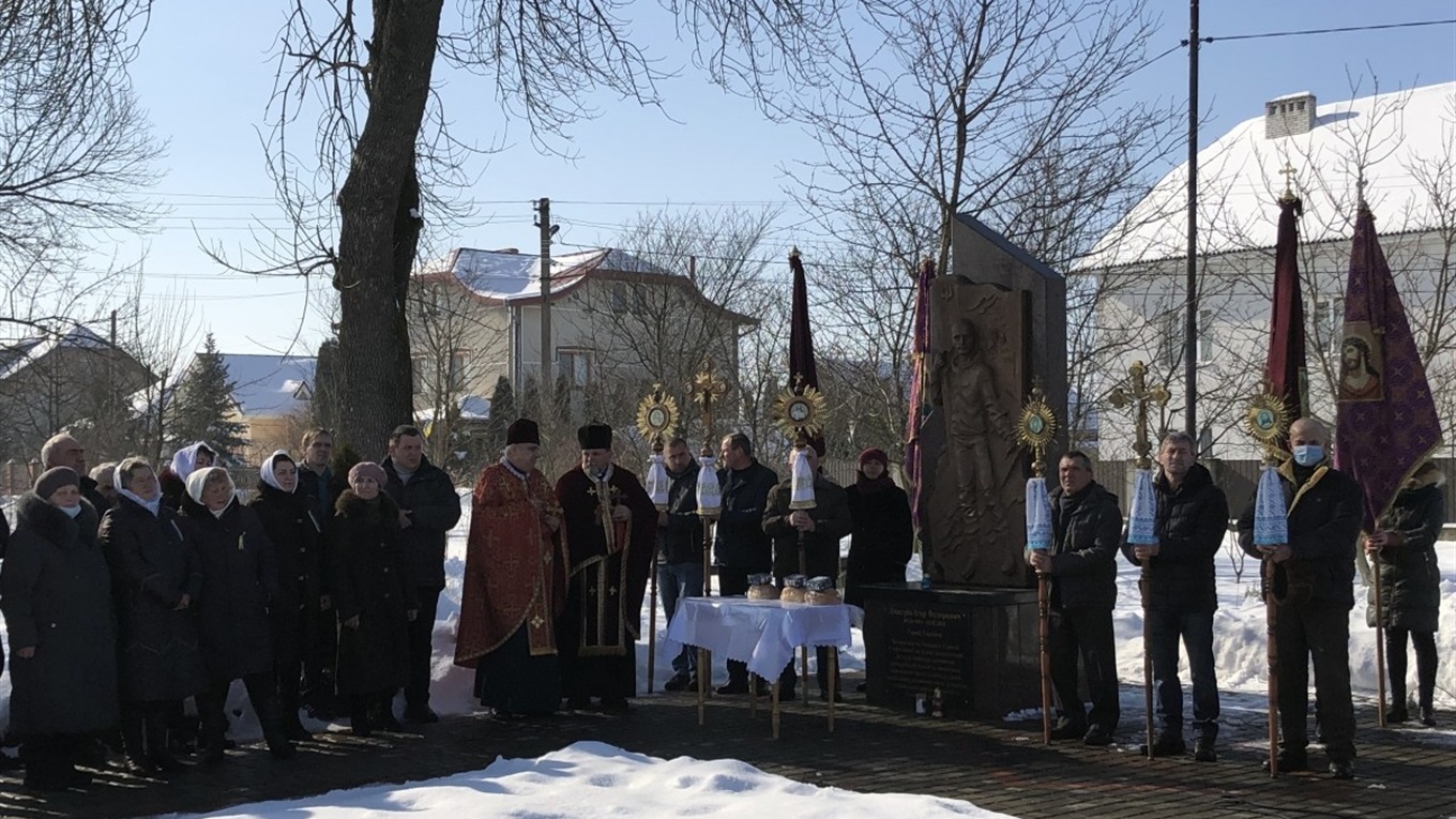 У Калуші вшанували Героїв Небесної Сотні, віддали шану янголу Галицького десятка Ігорю Дмитріву
