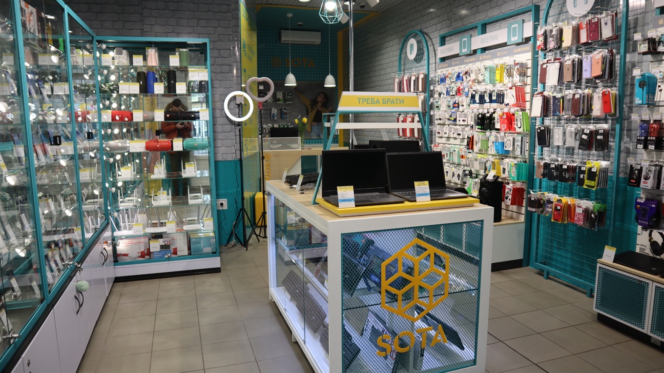 У Волновасі запрацював ще один фірмовий магазин смартфонів та аксесуарів Sota: чому варто сюди зайти