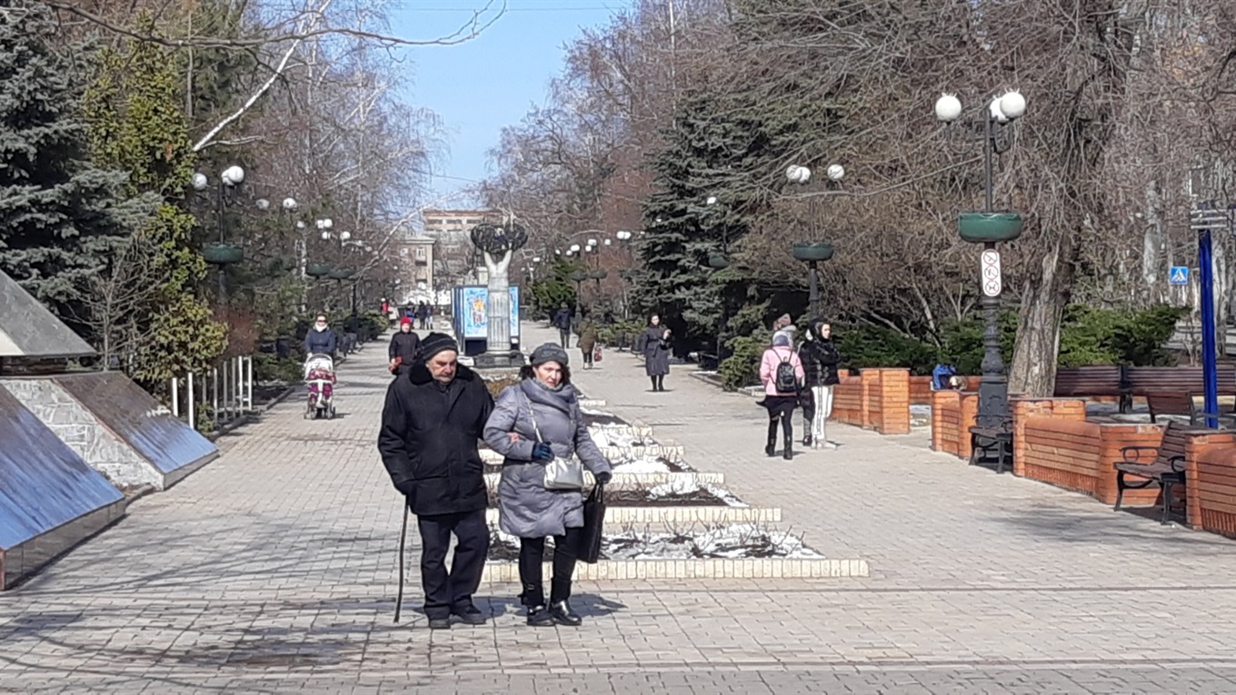 Как выглядит Донецк 2021. Пройдем вместе от Национального университета по бульвару Пушкина