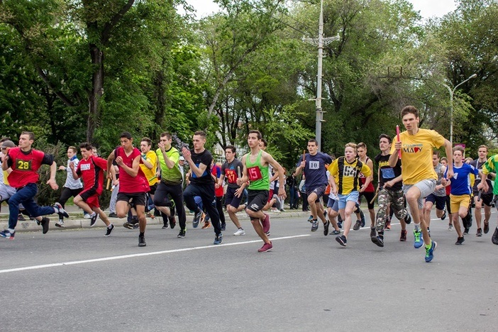Эстафета в Мариуполе