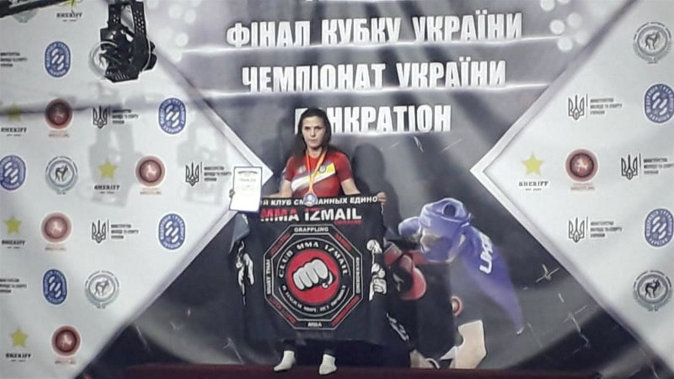 Измаильчанка Александра Карасева завоевала медали Кубка Украины по панкратиону и грепплингу (видео)