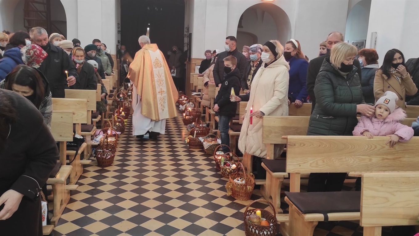 "Христос Воскрес!": католики святкують Великдень