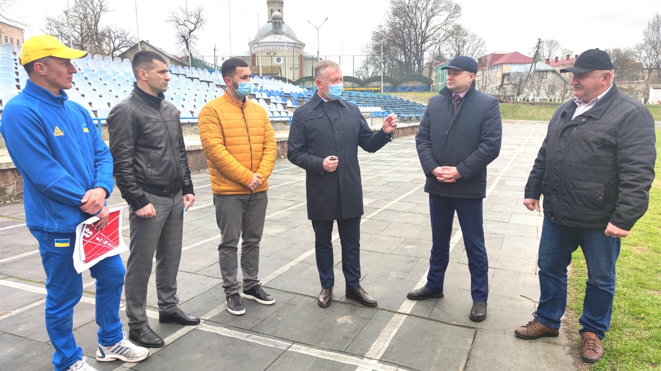 Стадіон у Кіцмані перетворять на потужний комплекс для змагань міжнародного рівня