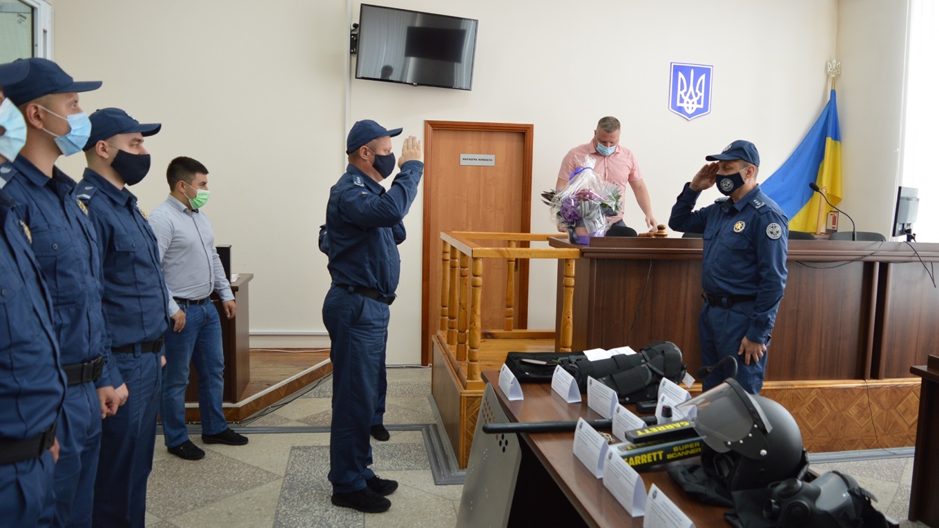 Корюківський суд тепер під охороною. Один із чотирнадцяти на Чернігівщині
