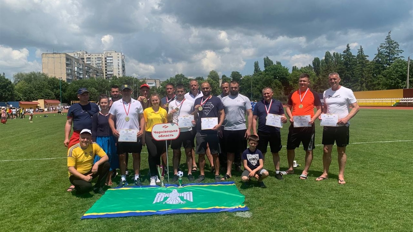 Буковинці — бронзові призери Всеукраїнської спартакіади