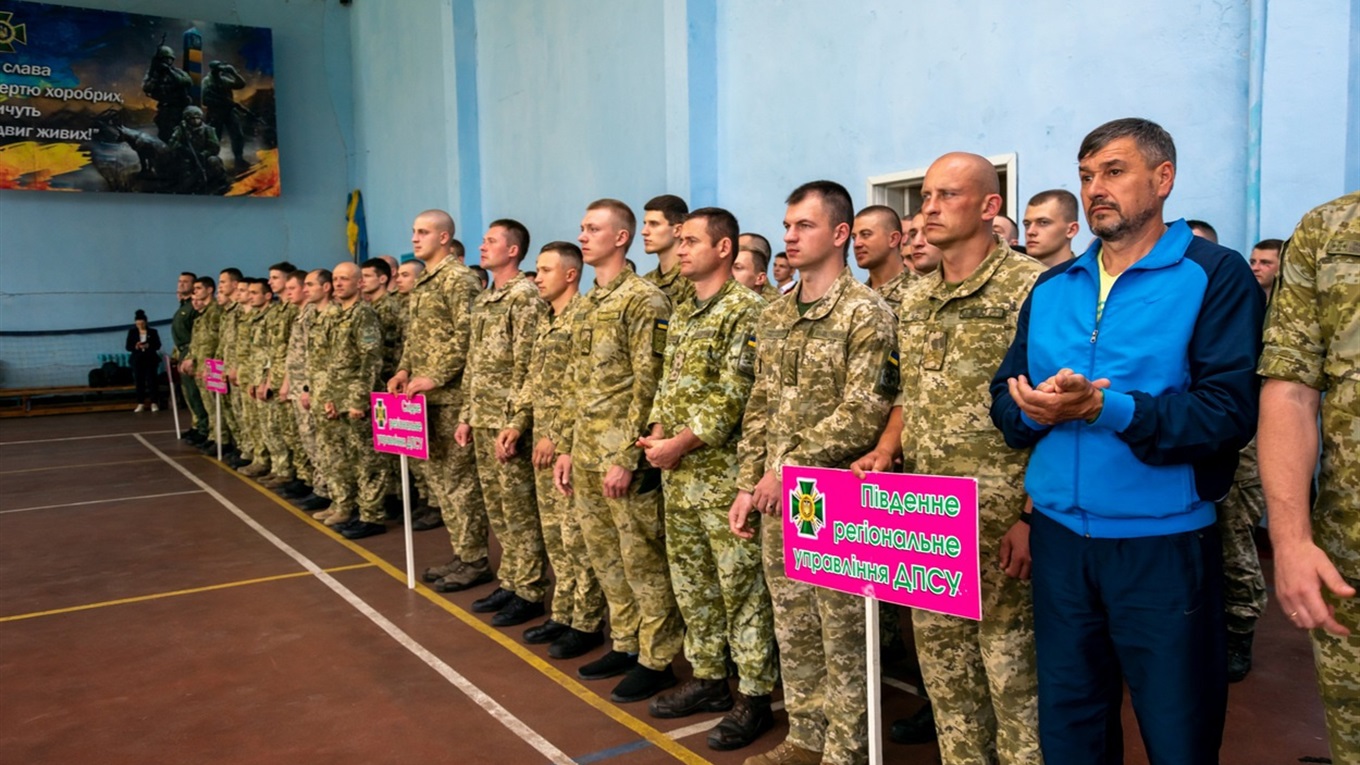 Пограничники Измаильского отряда заняли призовые места по рукопашному бою в городе Хмельницкий