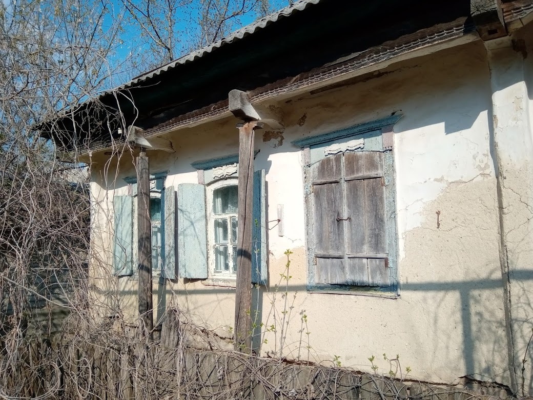 мазанка в селе Белая Гора, Луганская область