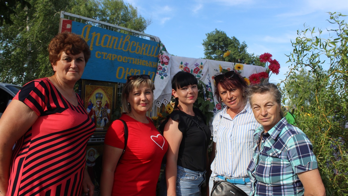 На Арапівській кулінарній виставці пригощали запеченою рибою