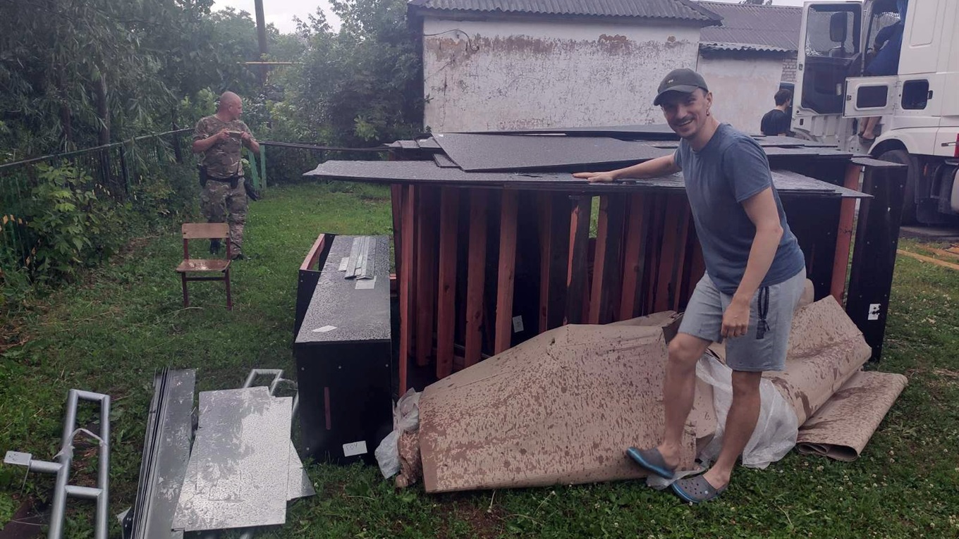 В Попасной ветераны АТО строят скейт-парк. Нужны добровольцы
