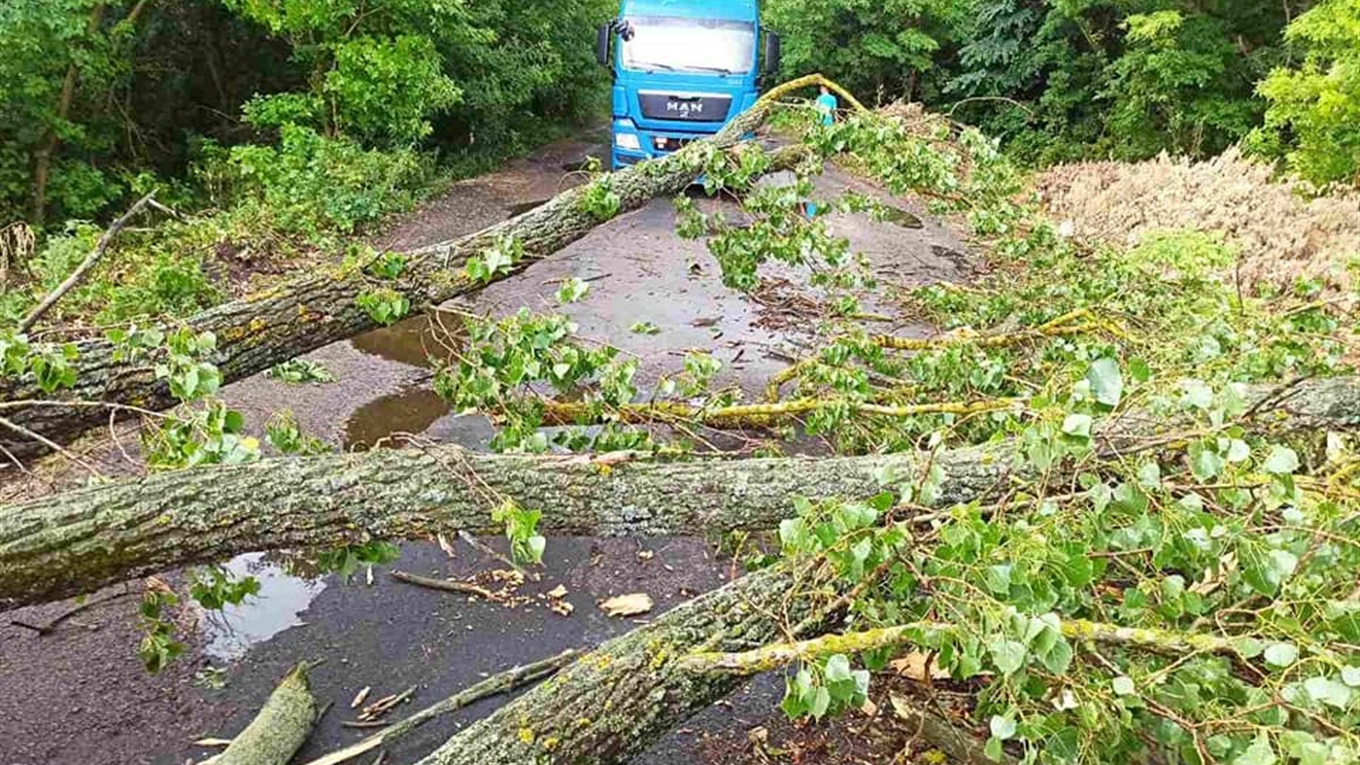 Гадячани без світла і води: наслідки негоди на Гадяччині