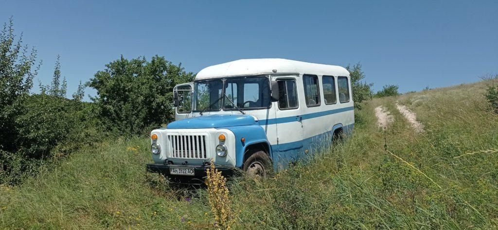 Автобус одного из КП Бахмута