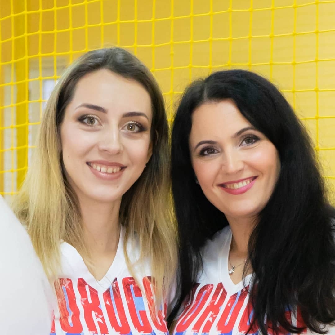 Наталья Долгих и Марьяна Козлова - совладелицы батутного центра в Доброполье