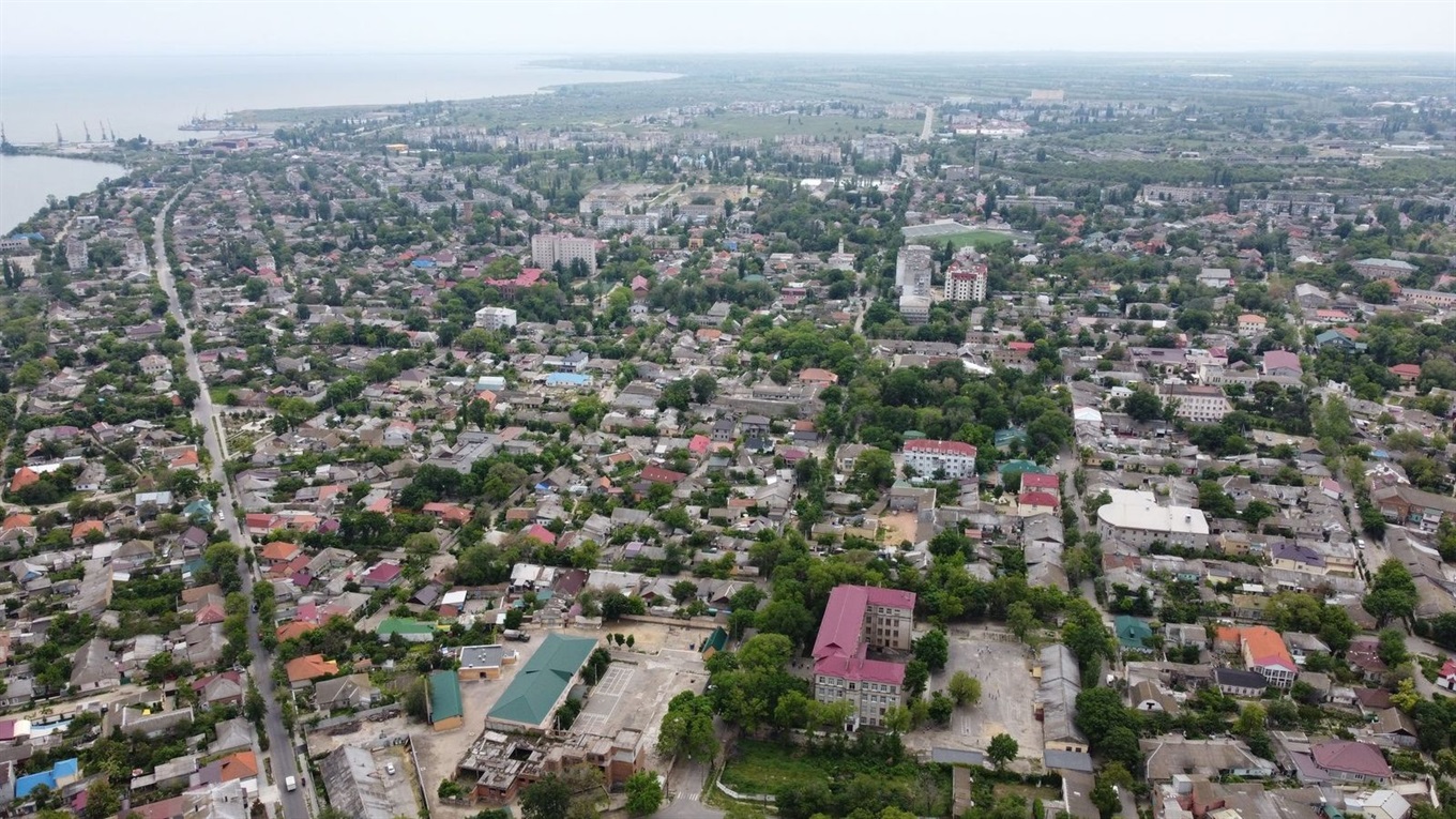 Белгород-Днестровский 2021: видео с высоты птичьего полета