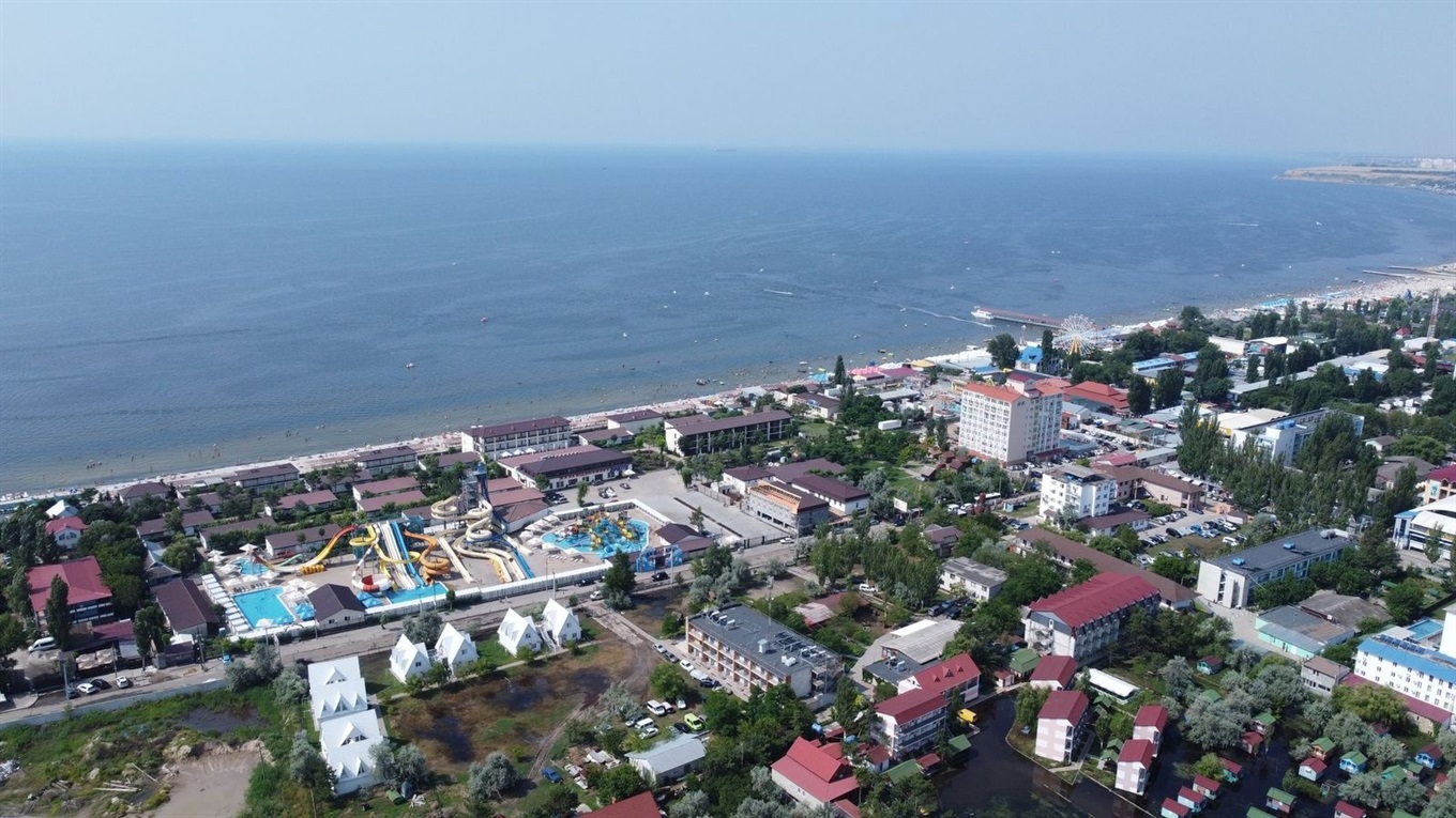 Коблево 2021: видео с высоты птичьего полета