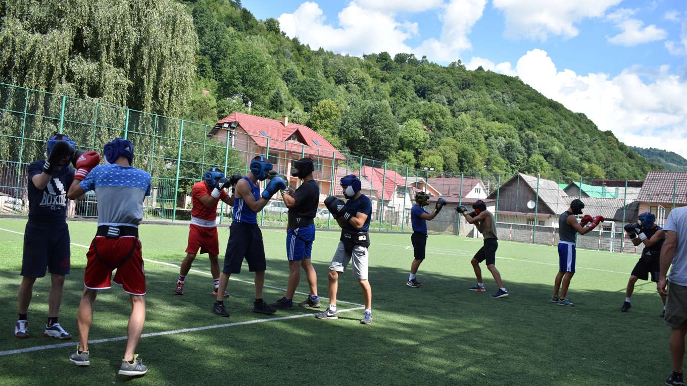 У Рахові тренуються чемпіони Європи та України