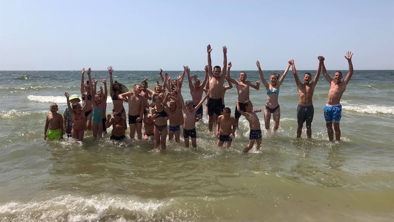 Впродовж десяти днів 49 дітей з Калуського району відпочивали в Очакові на морі