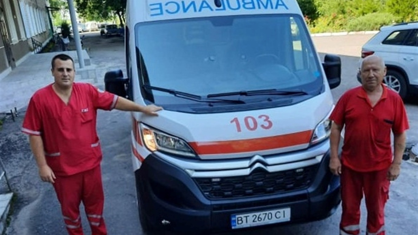 Новий автомобіль отримала Нижньосірогозька підстанція екстреної медичної допомоги