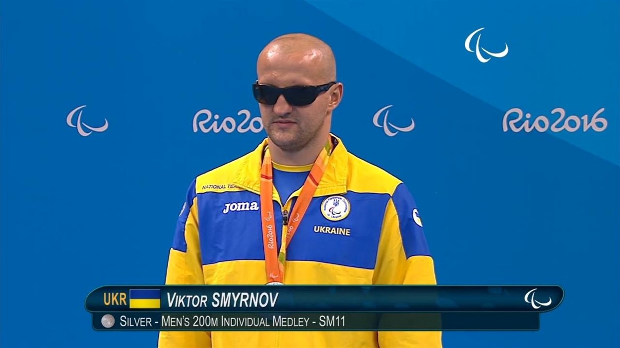 Паралімпієць Віктор Смирнов