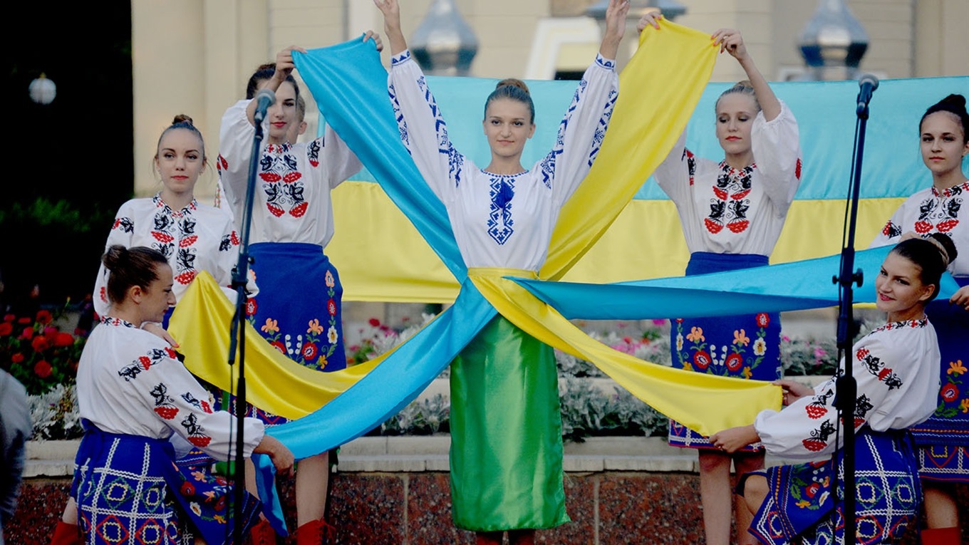 Як святкували День Незалежності України у Гадячі. Фоторепортаж
