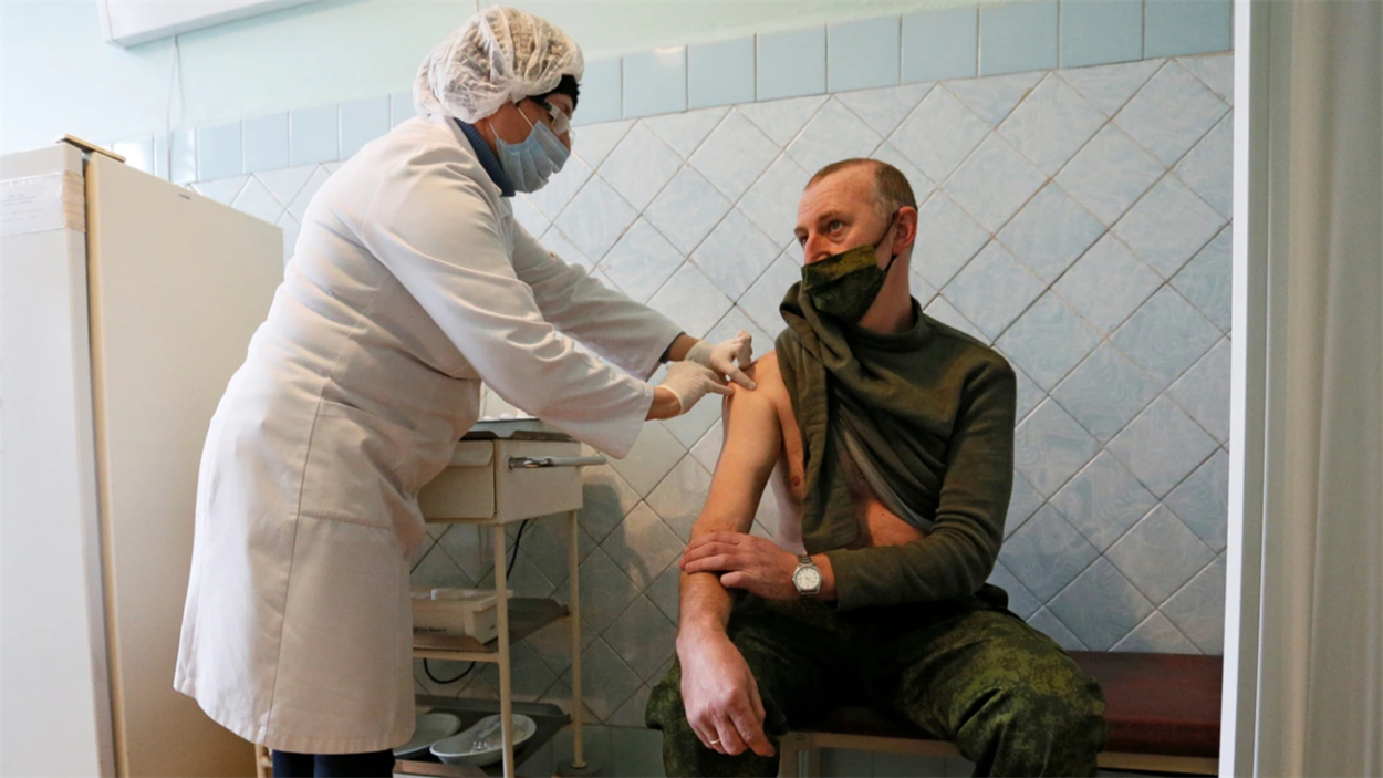 Вакцинация в Донецке
