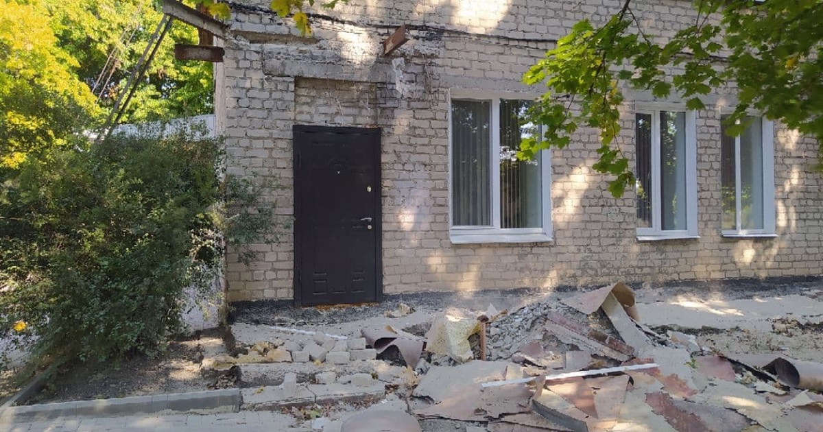 У Катеринівській лікарні ремонтують другий поверх терапевтичного відділення