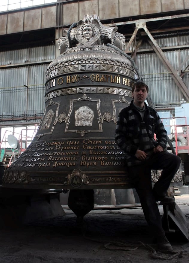 Виктор Жук на ДМЗ в Донецке