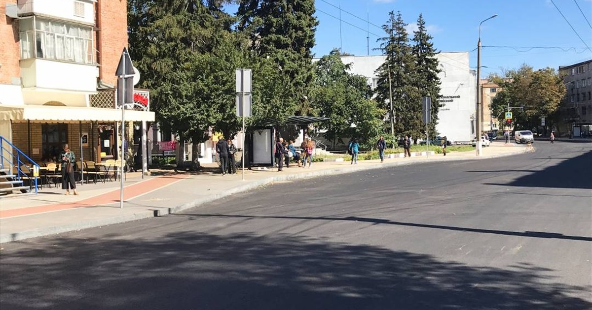 Ремонт вулиці Шевченка: що там зробили за останні півтора місяці