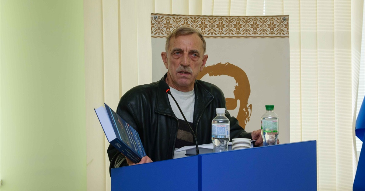 Переяславця Миколу Михняка відзначили краєзнавчою премією на Черкащині
