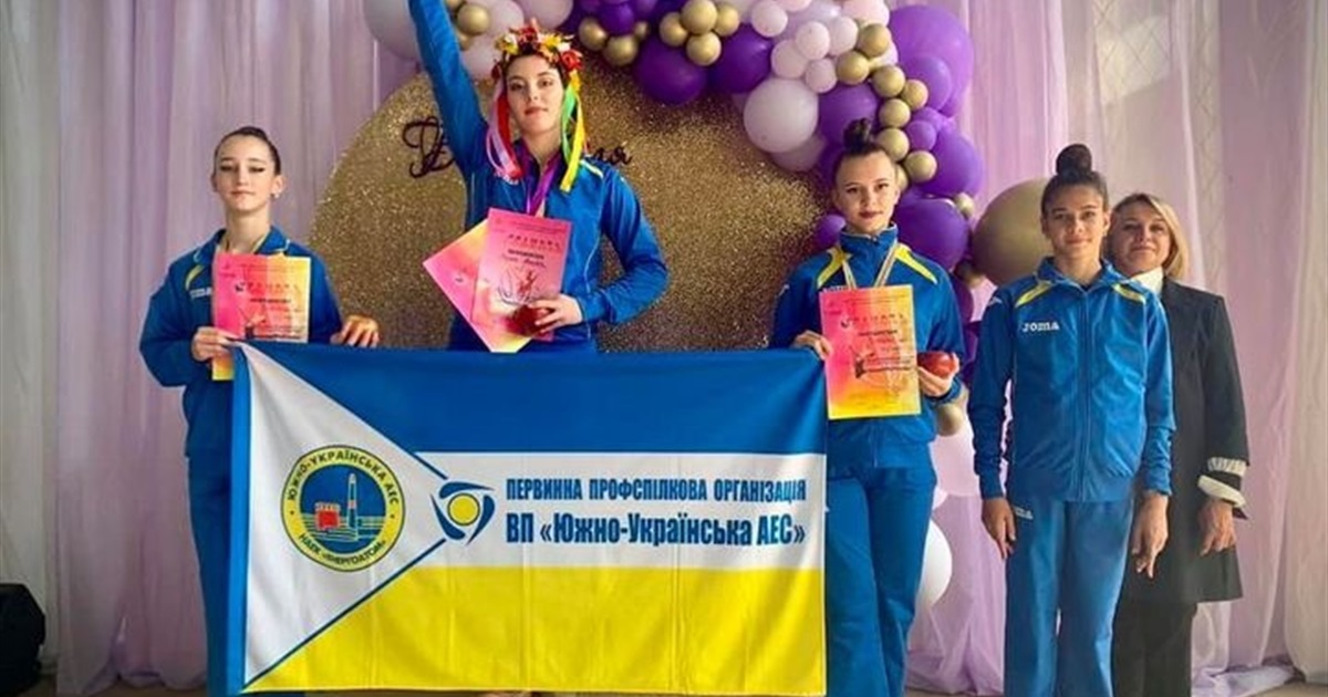 Гімнастки Южноукраїнська - на п'єдесталі Міжнародного турніру в Ізмаїлі
