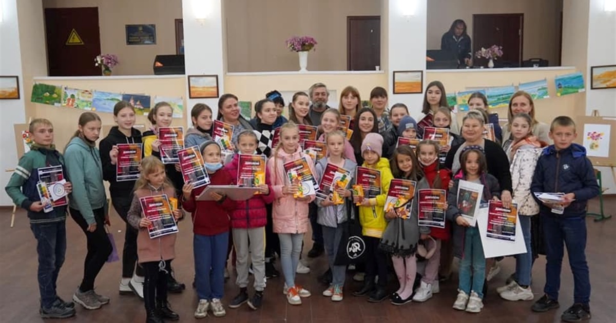 У Ржищеві відбулося нагородження переможців конкурсу дитячого малюнка