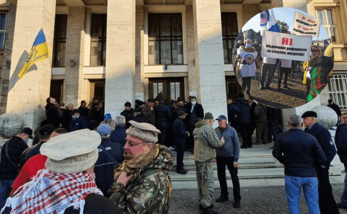 Люди відстоювали свої права: протести не лише в Ужгороді, а й у Ясінях