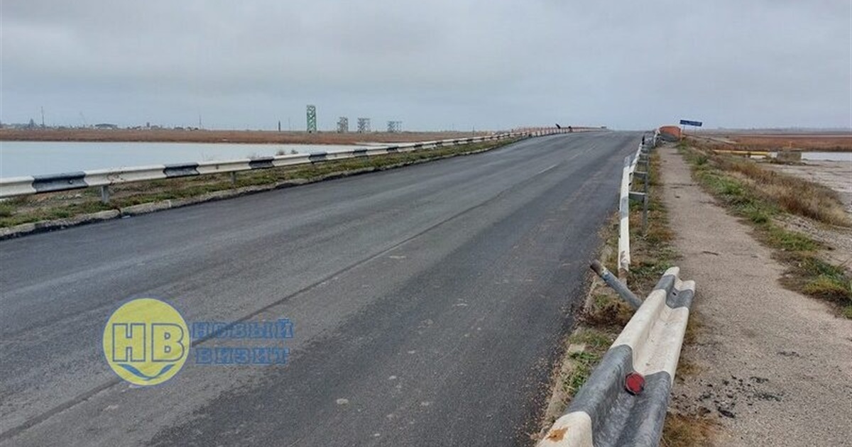 Дорога на Арабатскую Стрелку станет более качественной