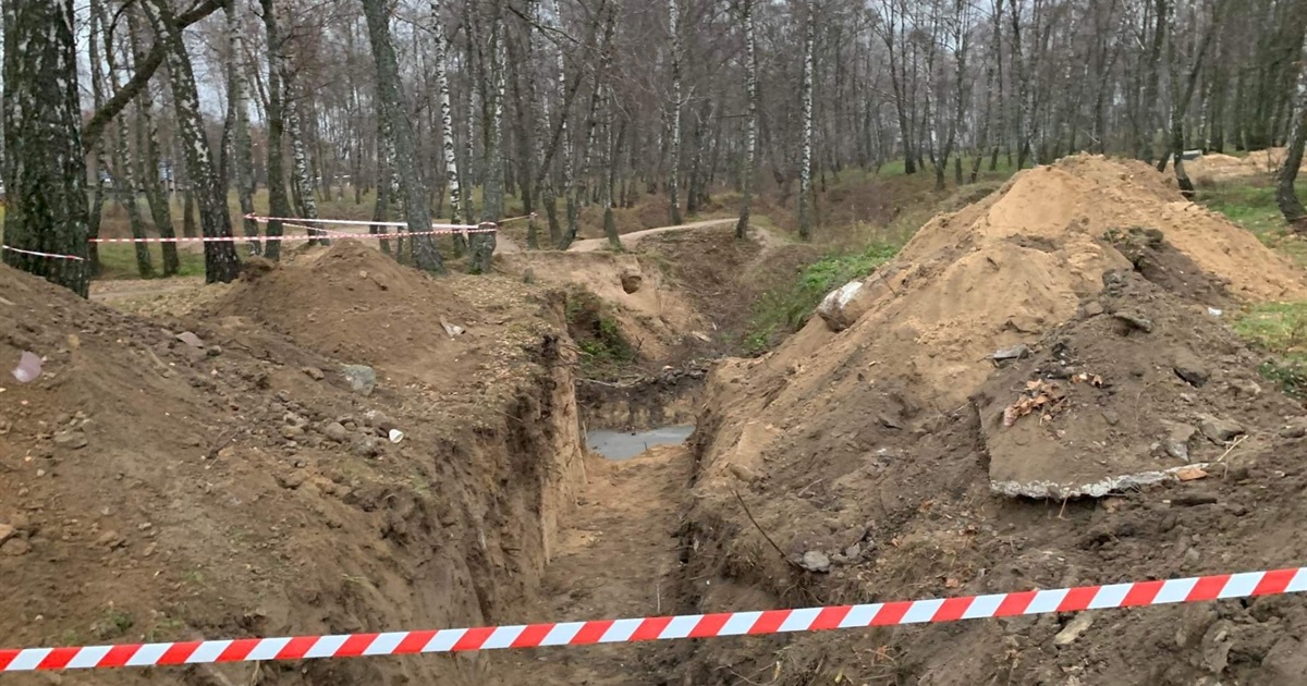 У Березовому гаю почали роботи з реконструкції зливової каналізації