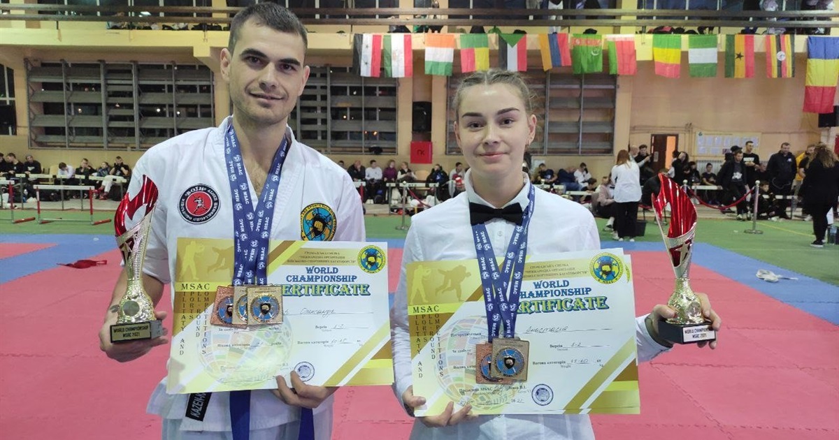 Гадячанин Олександр Скляр став чемпіоном світу із бойового багатоборства