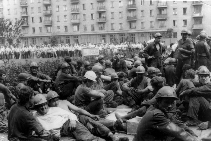 забастовка шахтеров 1989 г.