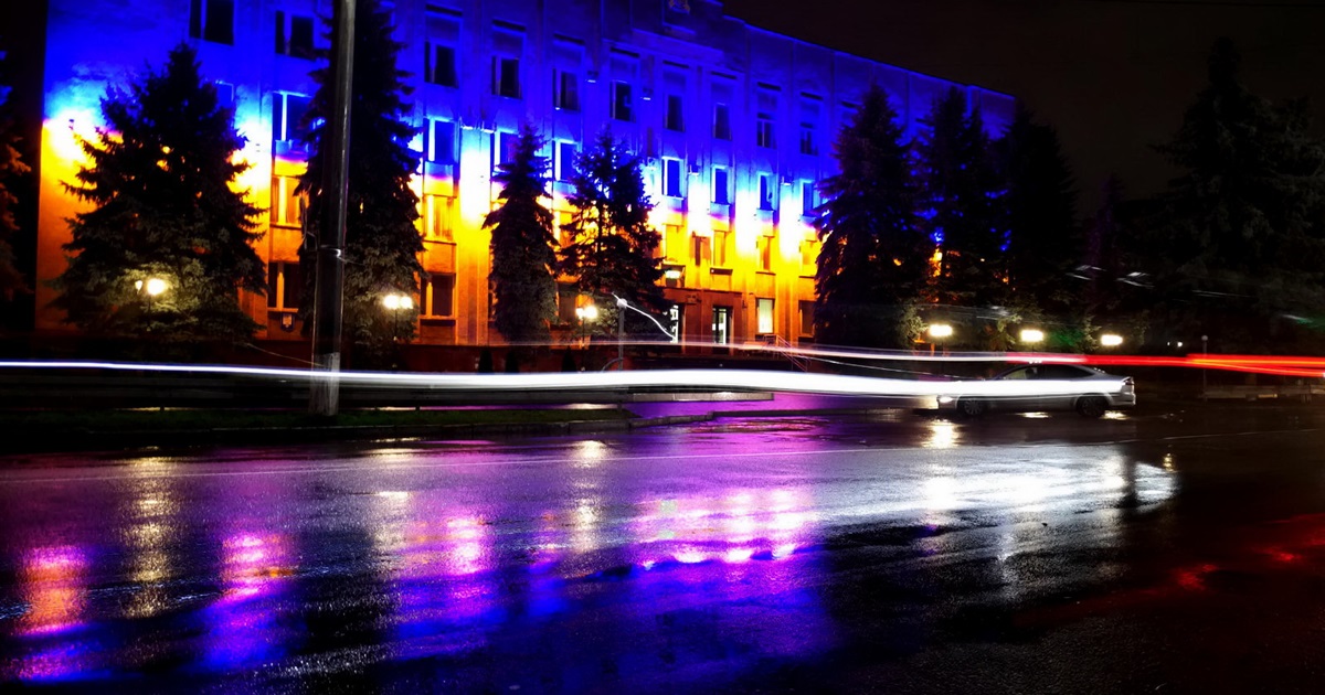 Вечірній Первомайськ: фотоархів