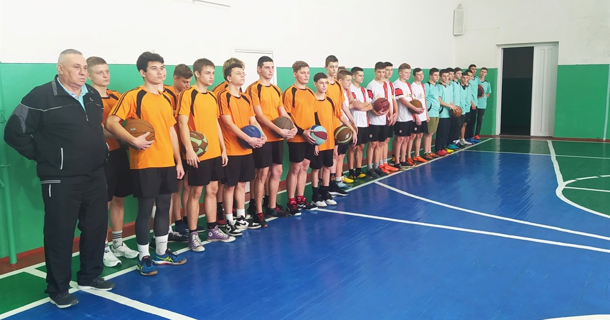 У Гадяцькій громаді провели змагання юнаків із баскетболу
