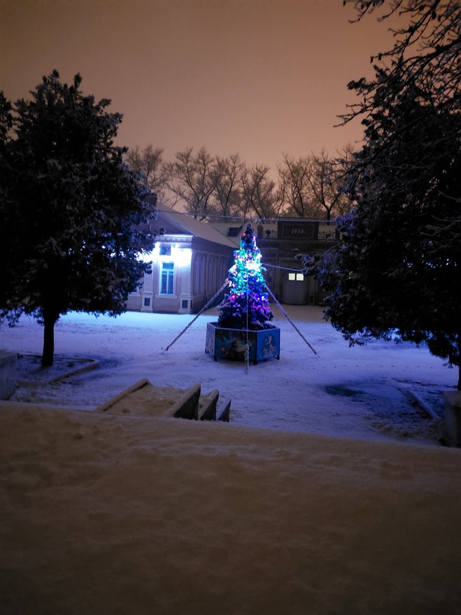 Ялинка будинку культури фенольного заводу