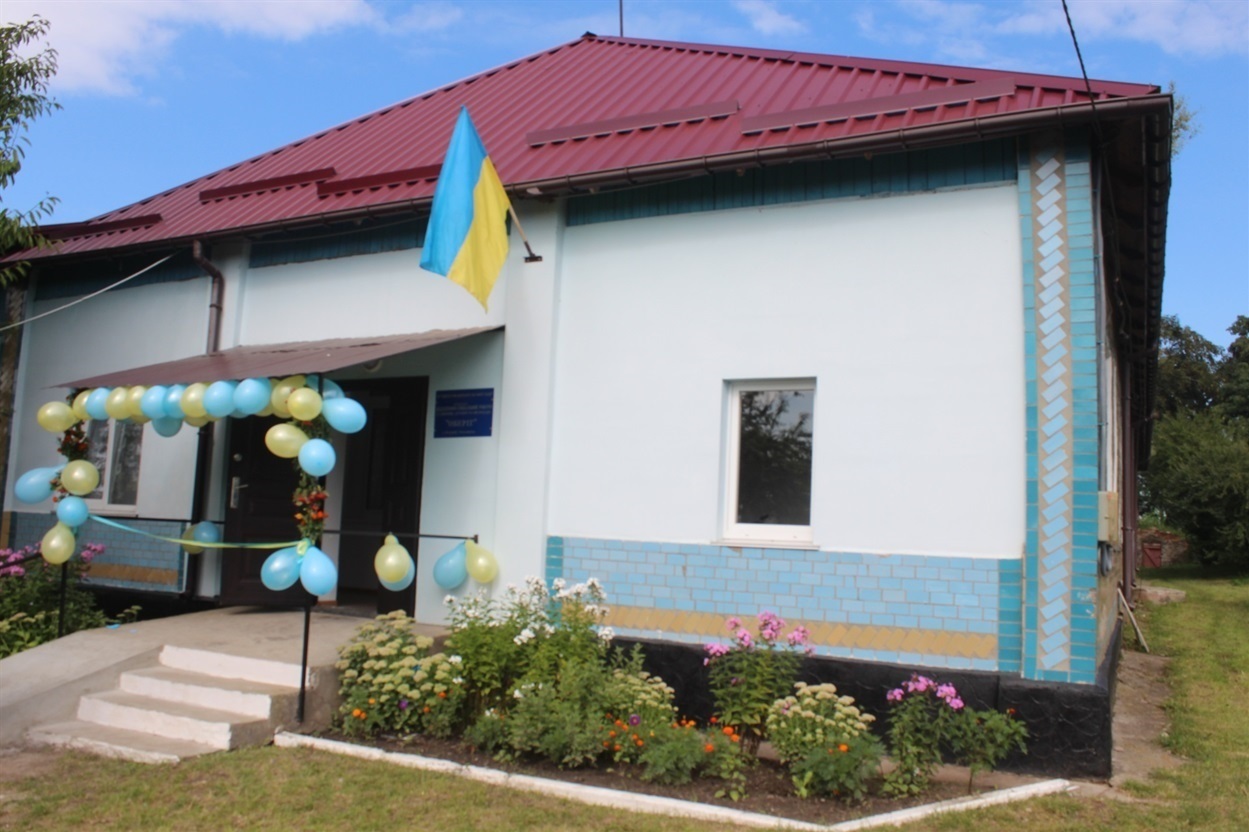 Підрозділ «Оберіг» облаштовано у приміщенні колишнього сільського ФАПу.