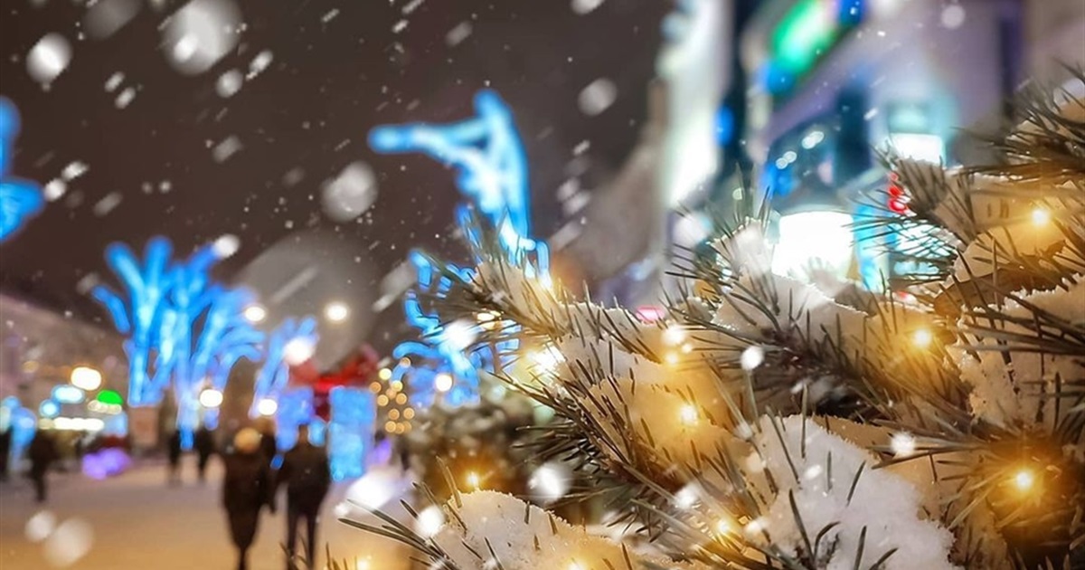 Как украсили Одессу к Новому году: праздничные фото