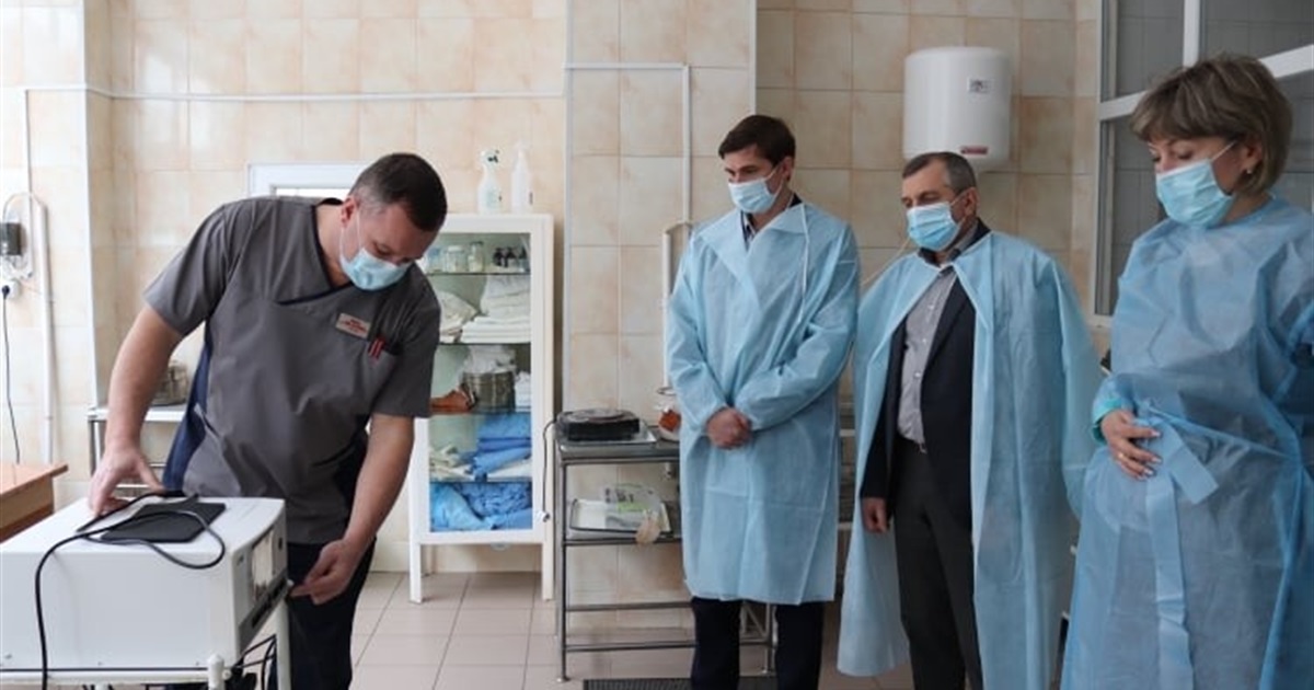 Для відділення урології Калуської центральної районної лікарні придбали нове обладнання