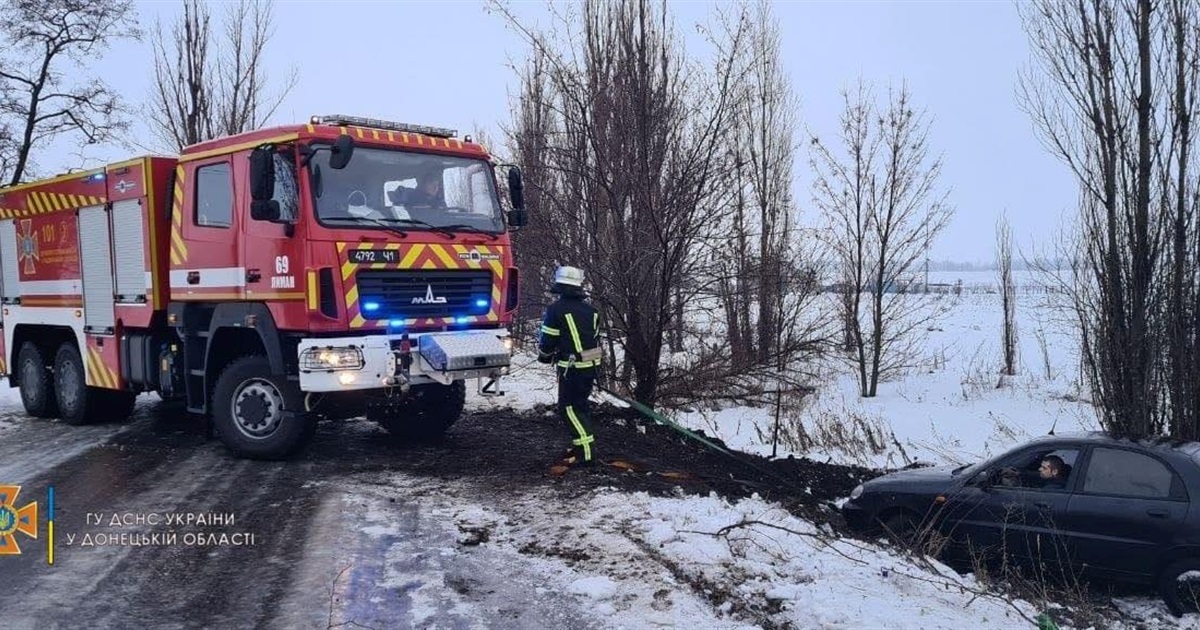 Протягом доби рятувальники 2 рази допомагали водіям біля Микільського