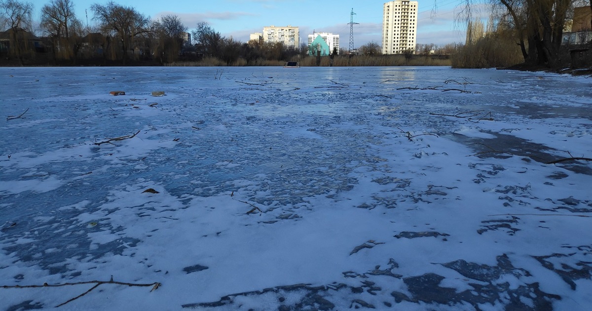 Морозний Первомайськ: фотоархів